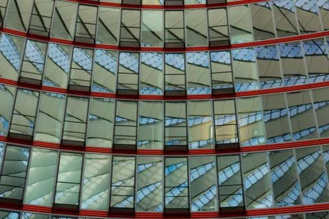 Glass facade Stock Photos
