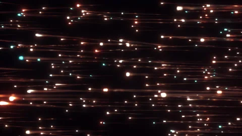 Glass Fiber Technology Visualization Stock Footage 144147966