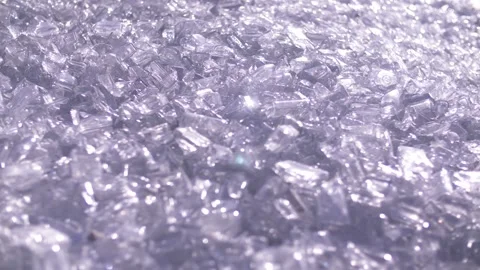 Glass flasks in a disposal pile Stock Footage 271353517