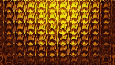 Glass forms are changing dynamically Stock Footage 134327769