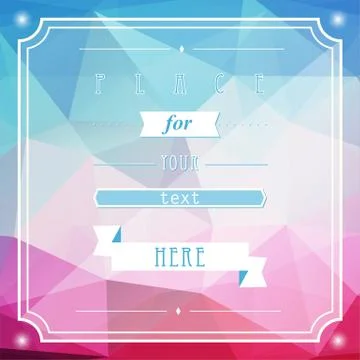 Glass frame Stock Illustration