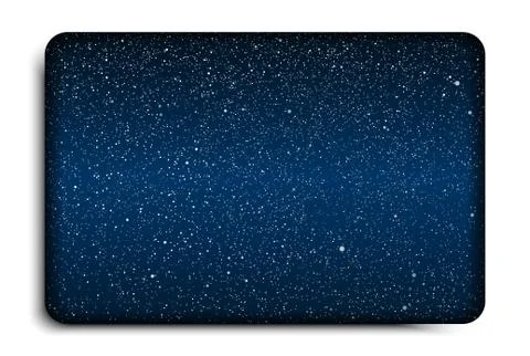 Glass frame. Starry Sky. Eps 10. Stock Illustration