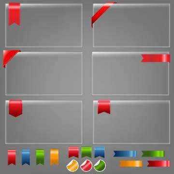 Glass framework Stock Illustration