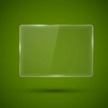 Glass framework. Vector illustration. Stock Illustration