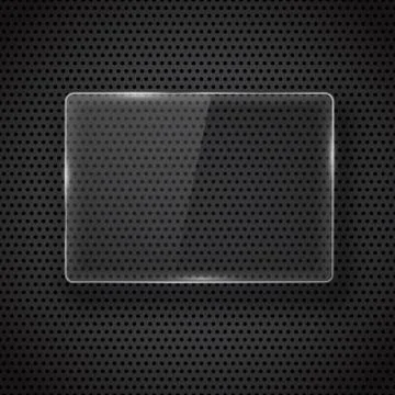 Glass framework. Vector illustration. Stock Illustration