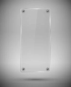 Glass framework. Vector illustration. Stock-Illustration