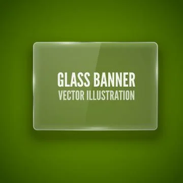 Glass framework. Vector illustration. Stock Illustration