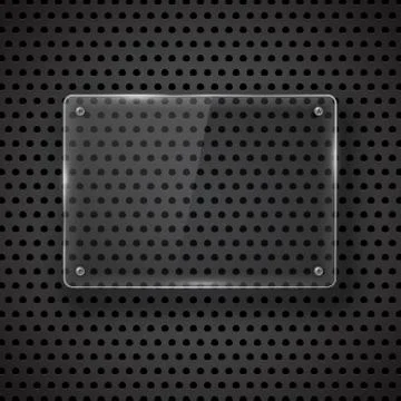 Glass framework. Vector illustration. Stock Illustration