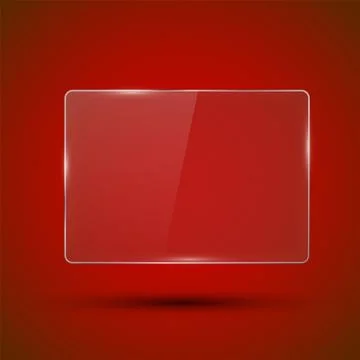 Glass framework. Vector illustration. Stock-Illustration