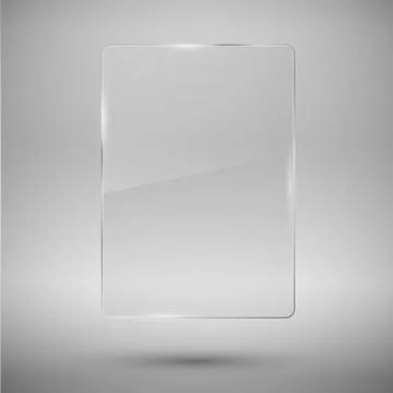 Glass framework. Vector illustration. Stock Illustration