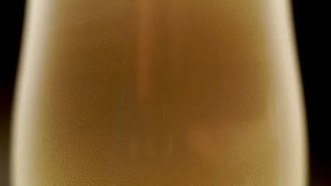 Glass full of beer Stock Footage 100897883
