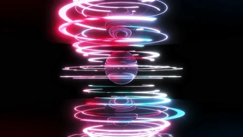 Glass generative 01 動画素材 172198933