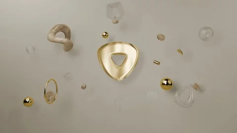 Glass Geometry Logo for After Effects Stockmateriaal After Effects