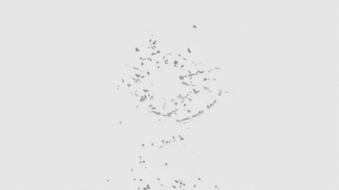 Glass getting hit by several gunshot bullets. Stock Footage 332042321