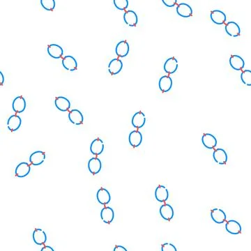 Glass glasses optical vector seamless pattern Stock Illustration
