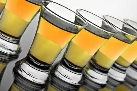 Glass goblet Stock Photos