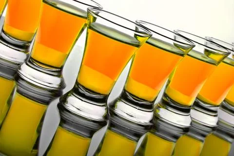 Glass goblet Stock Photos