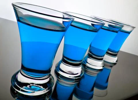 Glass goblet Stock Photos