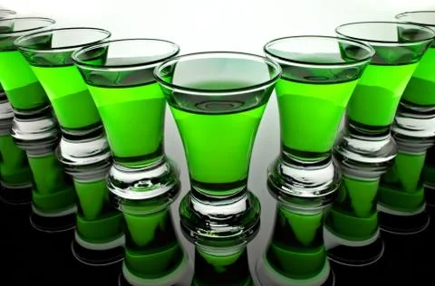 Glass goblet Stock Photos