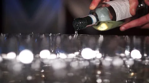 Glass to Good Bar Stock Footage 49410176