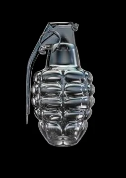 Glass grenade Illustrazione stock