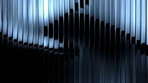 Glass grey blue dancing lines wall disco background VJ loop0001-0300 Stock Footage 343549473