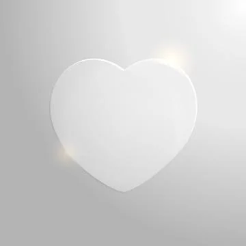 Glass heart Stock Illustration
