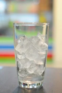A Glass of Ice Stock Photos