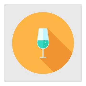 Glass icon 스톡 일러스트