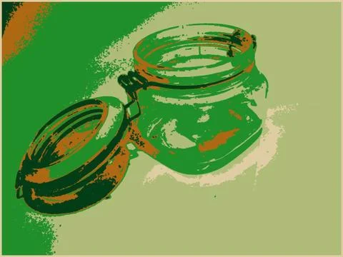 Glass Stock Illustration