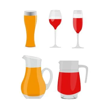 Glass Stock Illustration