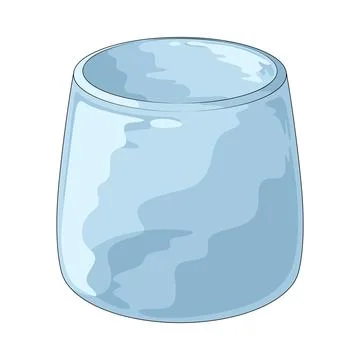 Glass illustration Ilustração Stock