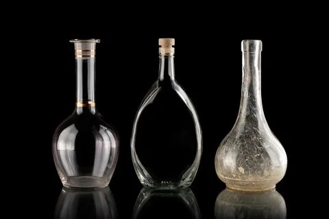 Glass items Stock Photos