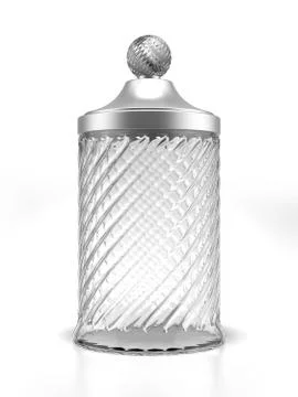 Glass jar Illustrazione stock