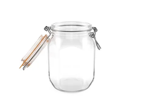 Glass jar Stock Illustration