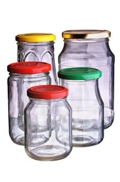 Glass jar Stock Photos