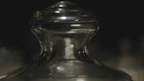 Glass jars with tea Stock Footage 123542344