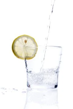 Glass of lemonade Foto stock