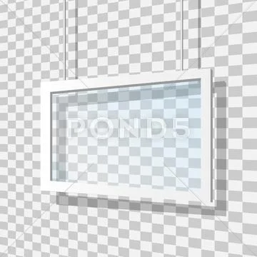 Glass lens vector illustration Stock Illustration