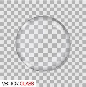 Glass lens vector illustration Stock Illustration