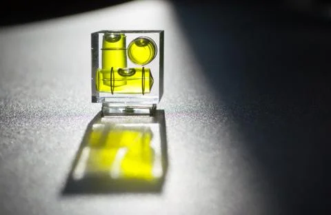 Glass level Foto stock