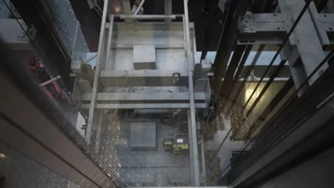 Glass Lift Stock Footage 133360206