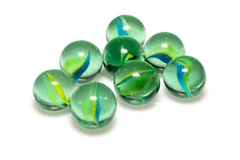 Glass marble Stock Photos
