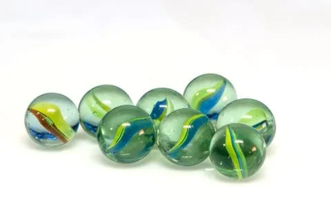 Glass marble Stock Photos