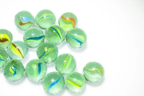 Glass marble Stock Photos