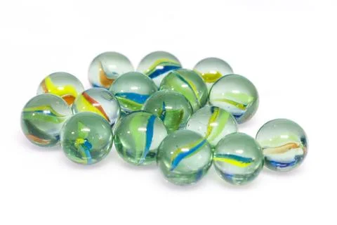 Glass marble Foto stock