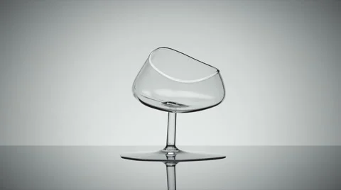 Glass Melt Down, 3d Animation 4k Stock Footage 63797324
