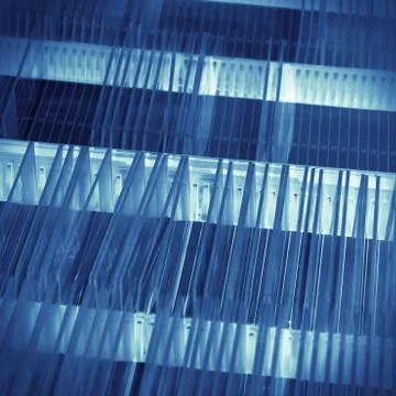 Glass microscope slide Foto stock