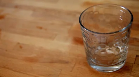 Glass of milk Stock Footage 3148917