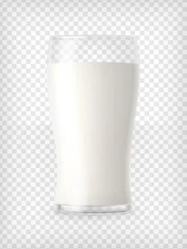 Glass of Milk Illustrazione stock
